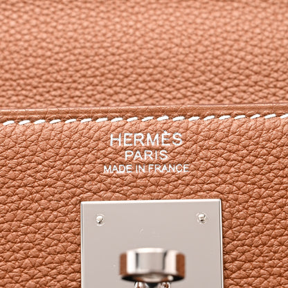 Hermes Togo Kelly Retourne 32 Gold 6 of 10