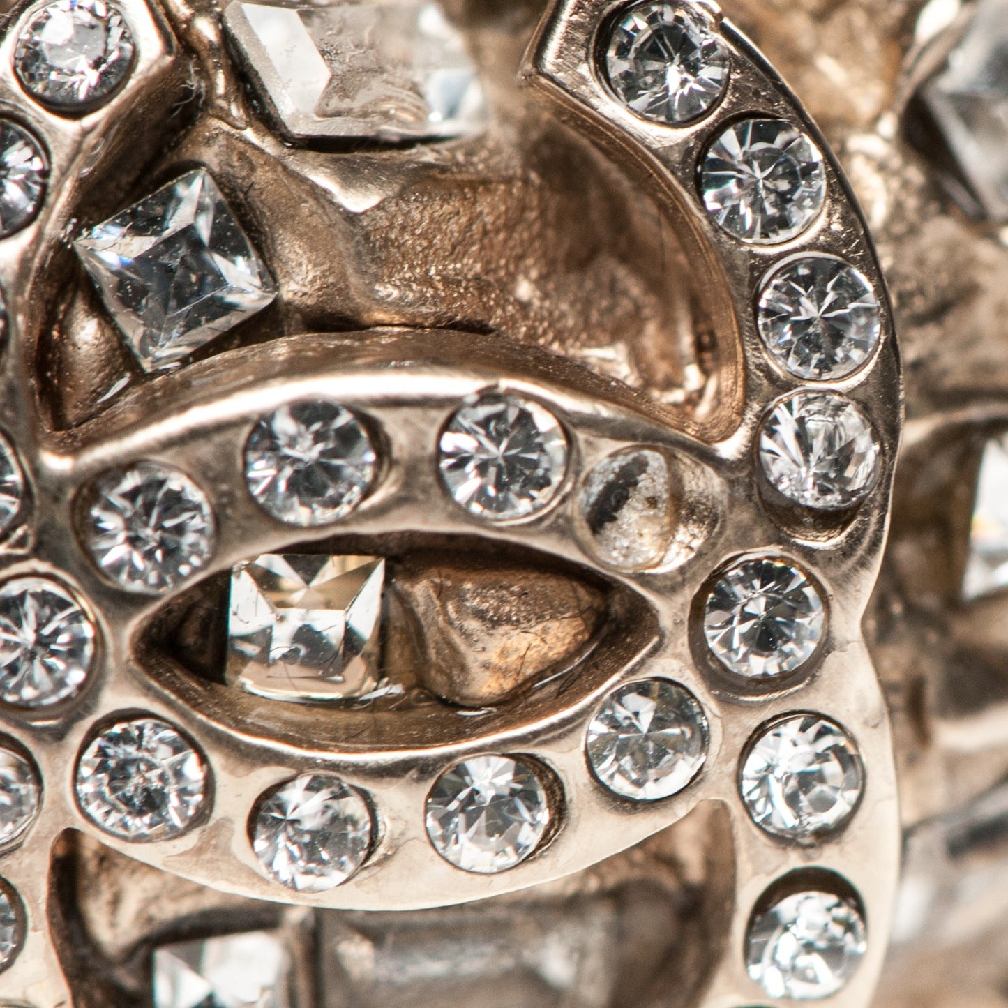 Crystal Lion Head Bracelet Gold