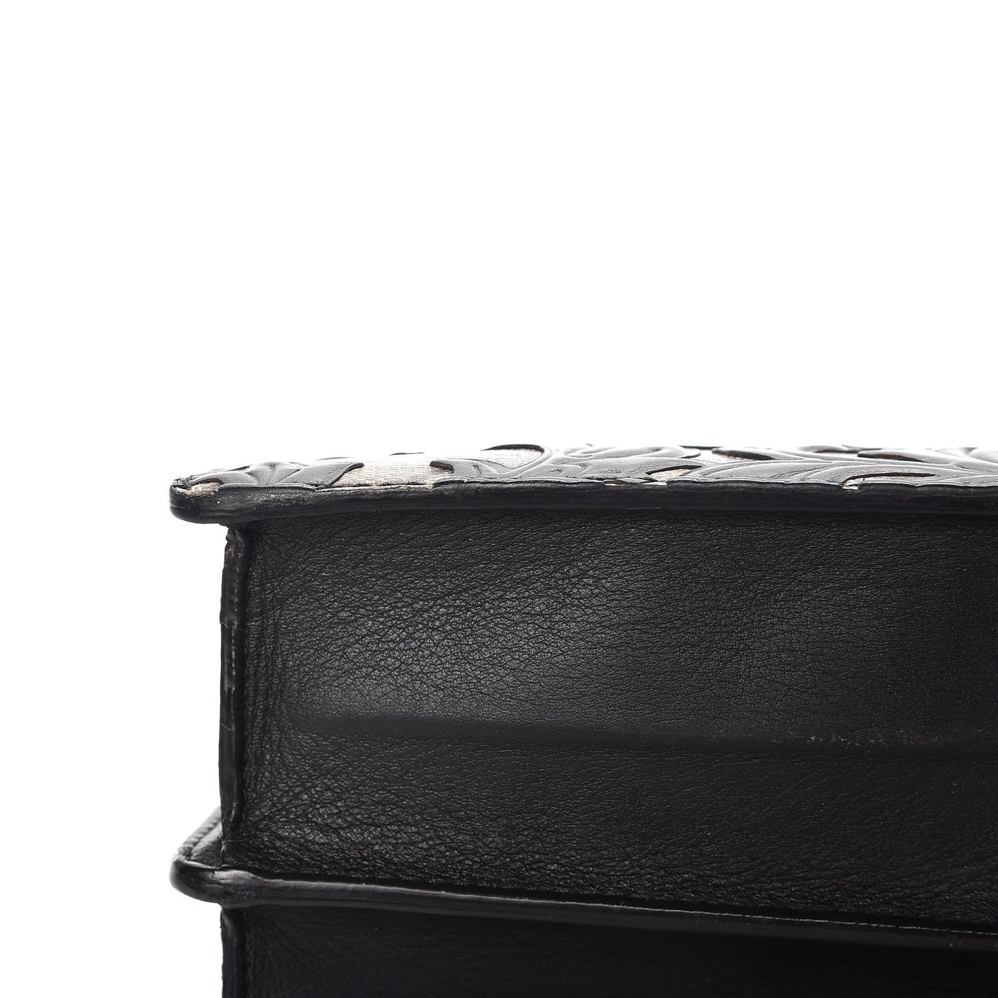 GG Supreme Monogram Arabesque Medium Dionysus Shoulder Bag Black