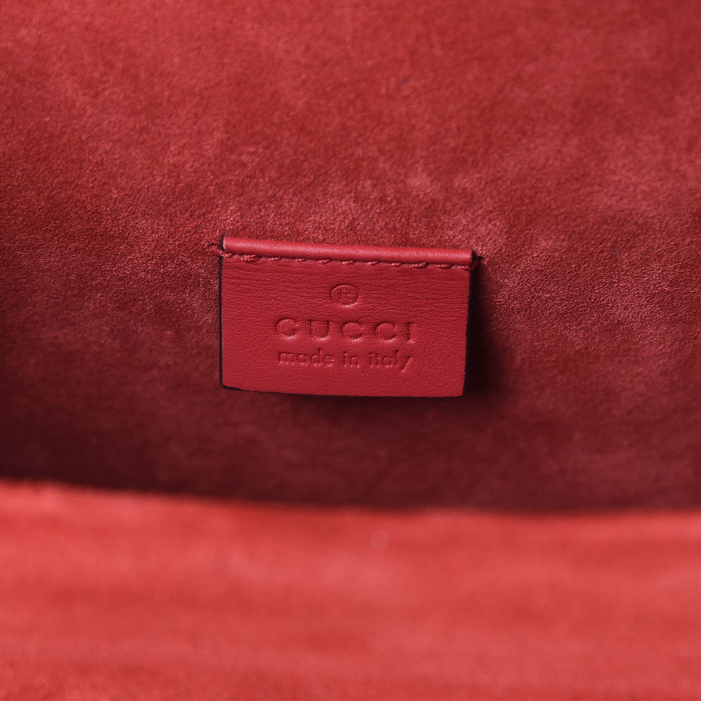 GG Supreme Monogram Mini Dionysus Shoulder Bag Hibiscus Red