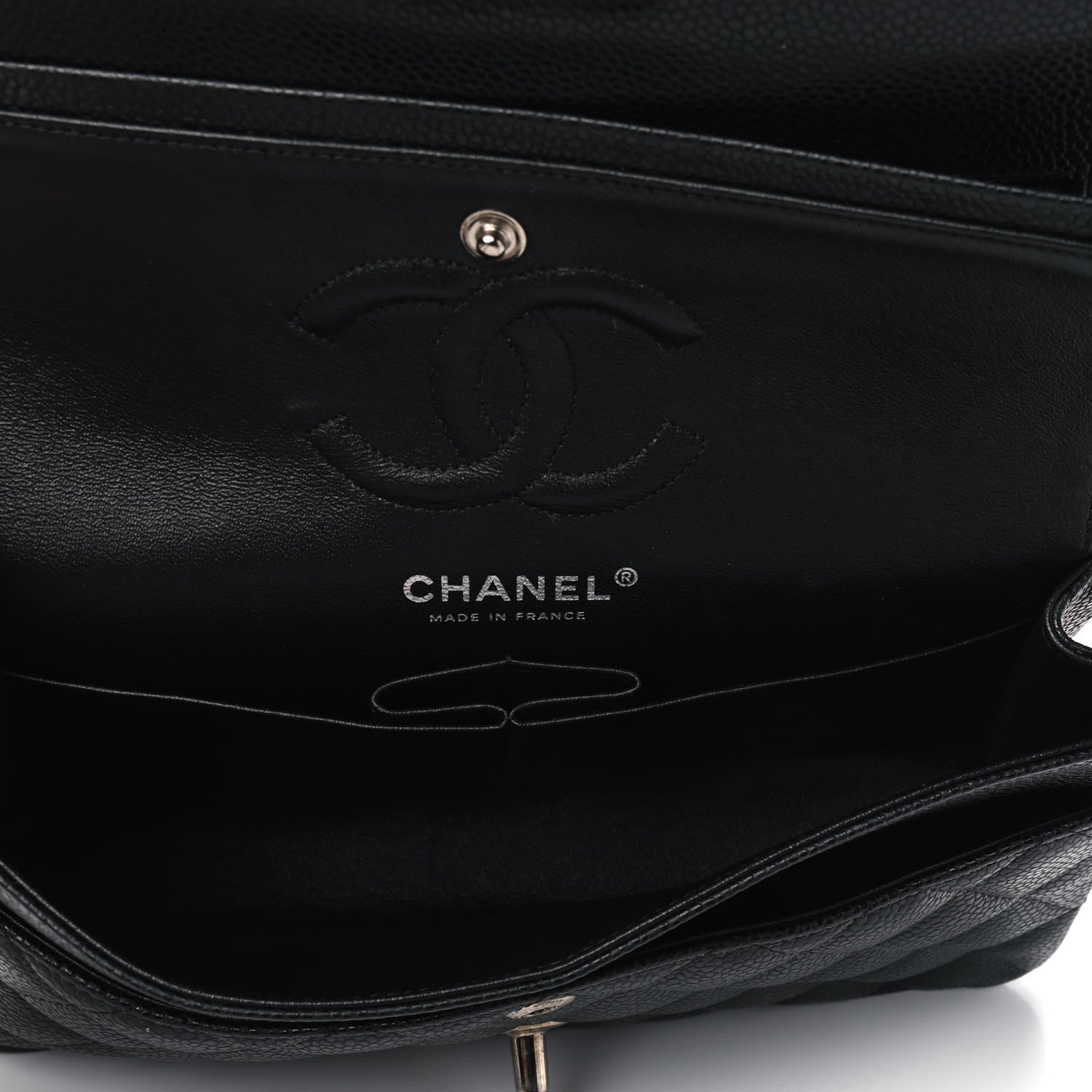 Chanel Caviar Quilted Small Double Flap Black 4 of 5