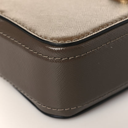 Marc Jacobs Saffiano Small Snapshot Camera Bag Sandcastle 9 of 10