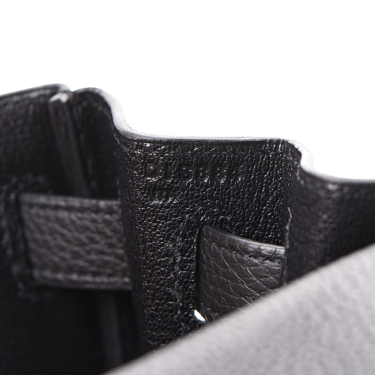 Togo Matte Alligator Kelly Retourne Touch 28 Black