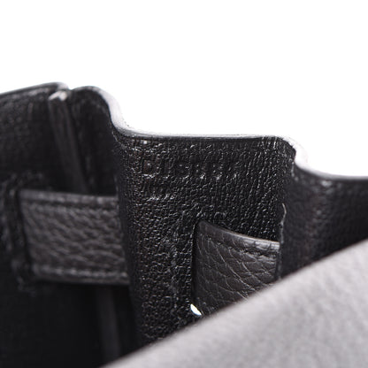 Hermes Togo Matte Alligator Kelly Retourne Touch 28 Black 21 of 38