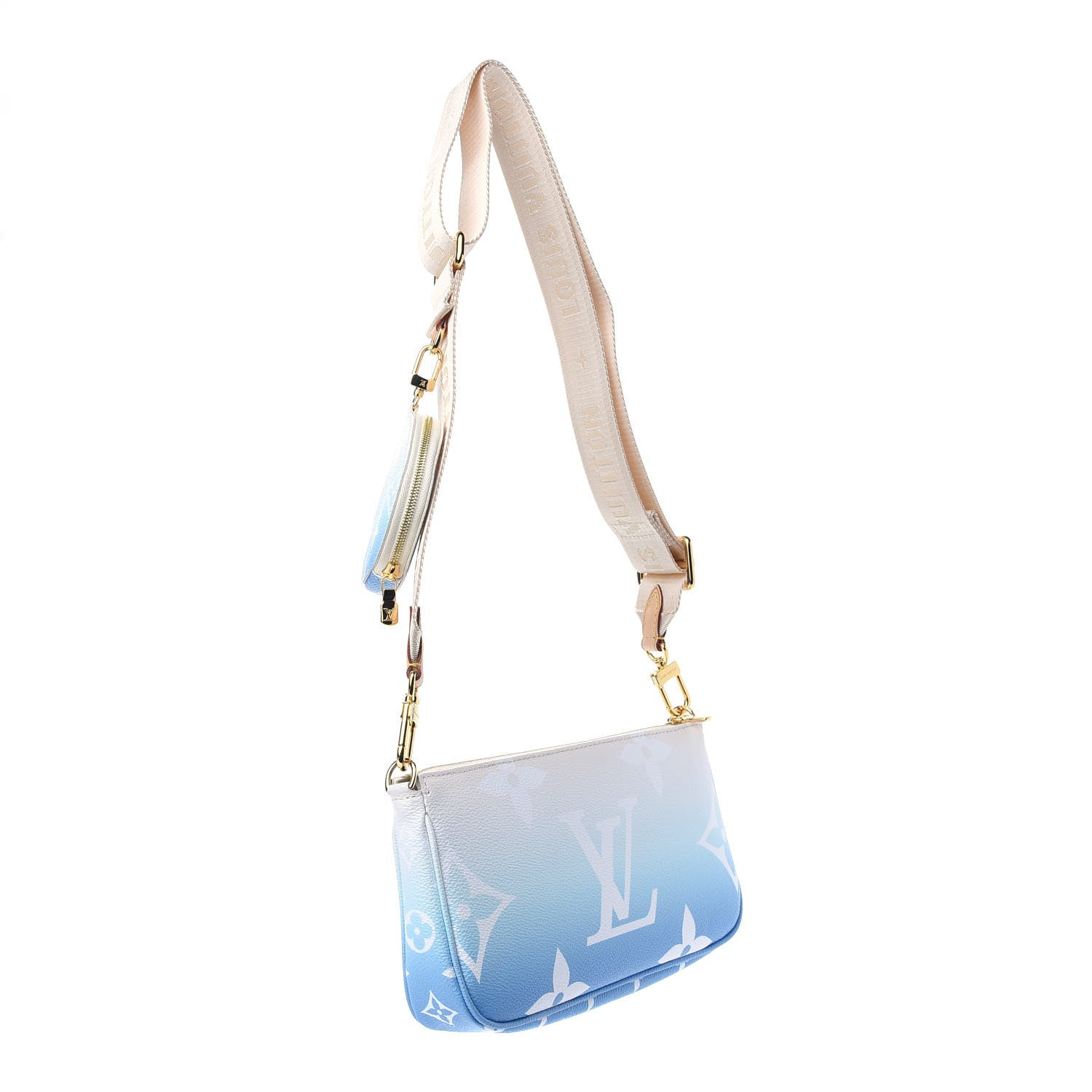 Louis Vuitton Monogram Giant By The Pool Multi Pochette Accessories Blue 2 of 7