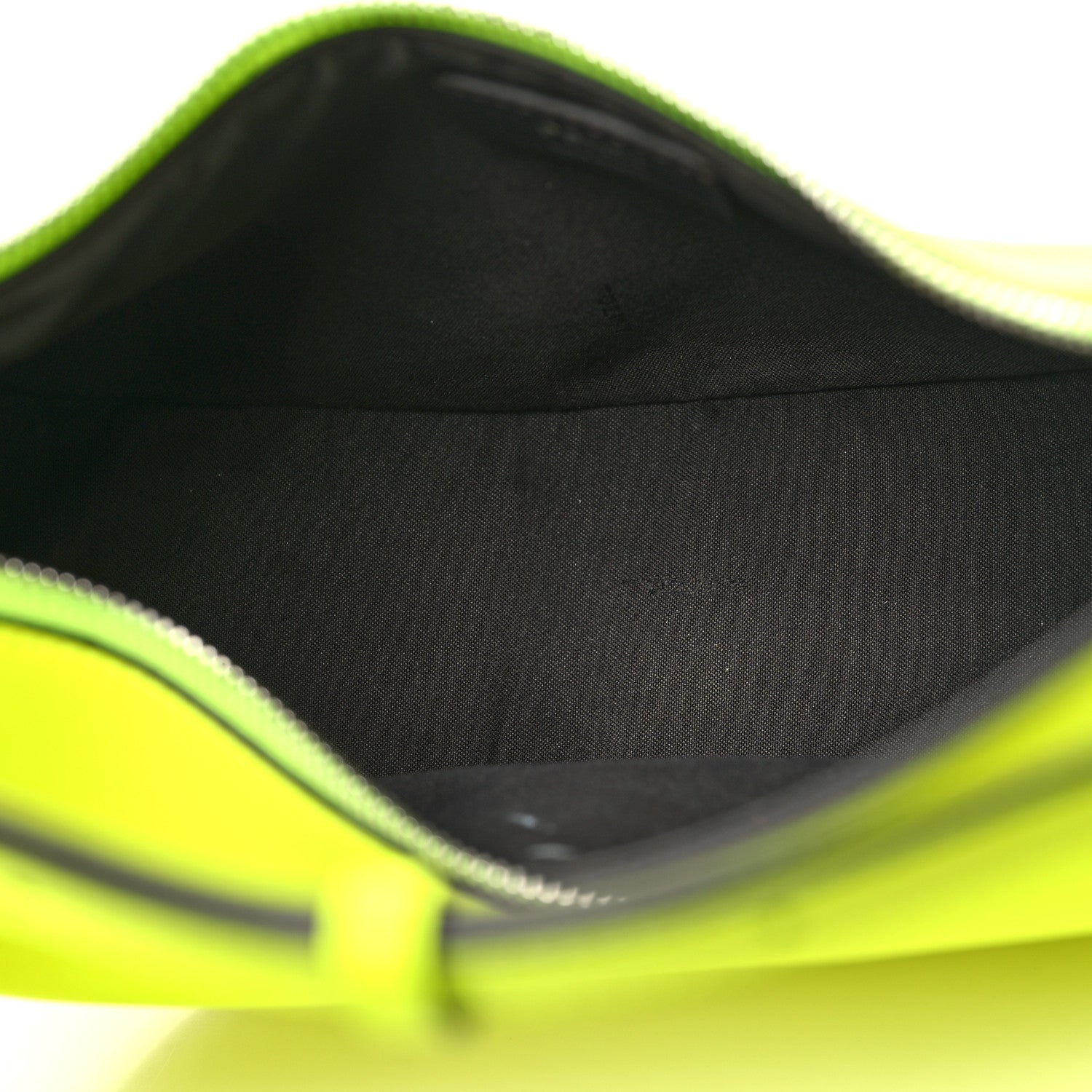 Fendi Vitello Grace Matte Small Fendigraphy Hobo Bag Neon Yellow 5 of 11