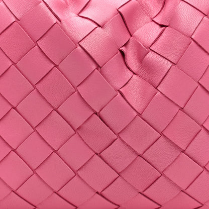 Bottega Veneta Nappa Maxi Intrecciato The Pouch Oversized Clutch Pink 7 of 9