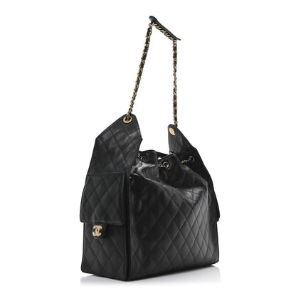 Chanel Caviar Quilted Medium Chanel 25 Handbag Black 4 of 11