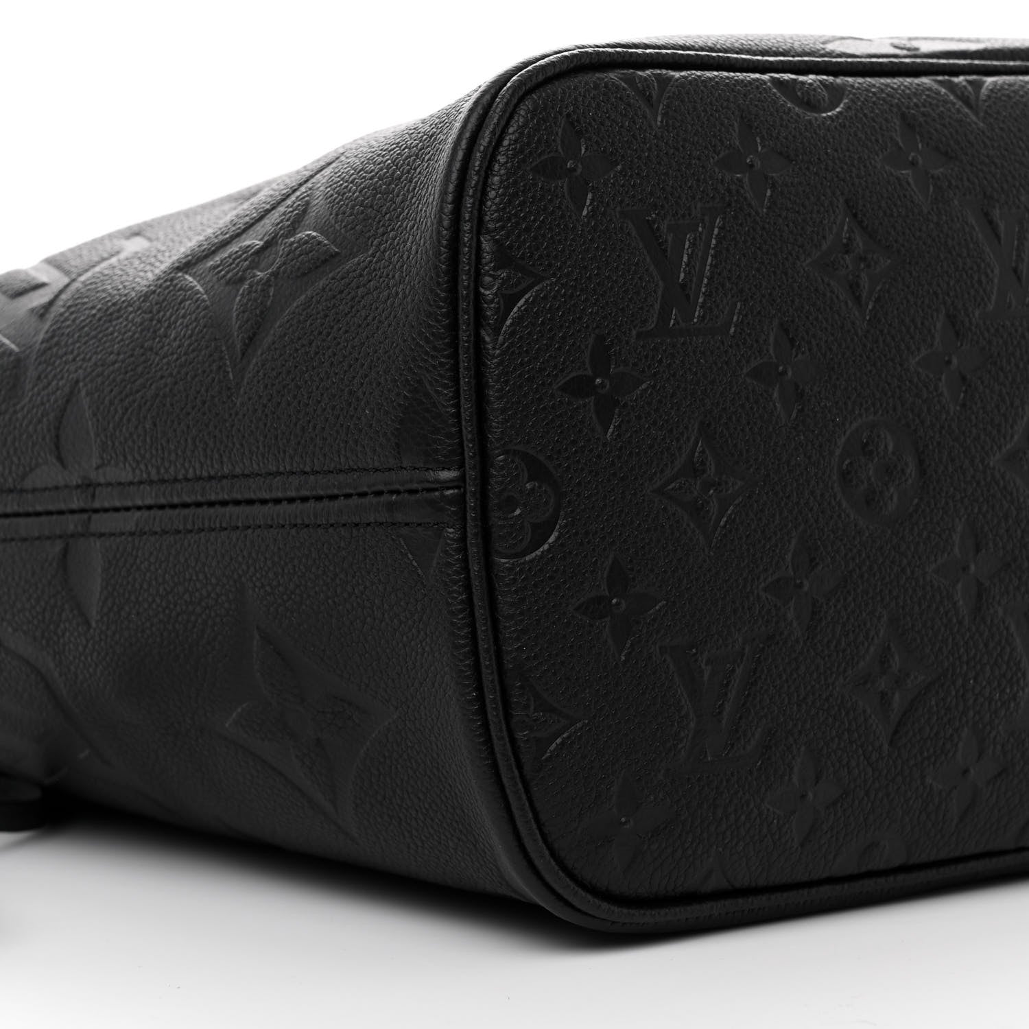Louis Vuitton Empreinte Monogram Giant Neverfull MM Black 10 of 12