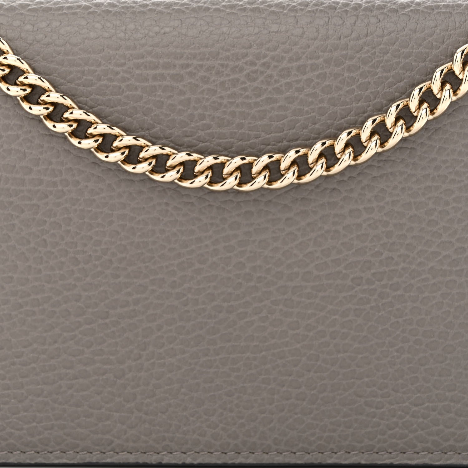 Gucci Dollar Calfskin Medium Betty Chain Wallet Loess 8 of 10