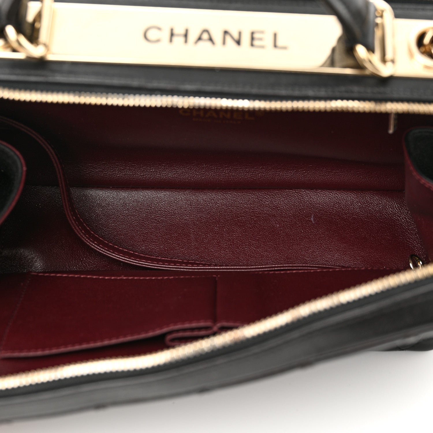 Chanel Lambskin Quilted Medium Trendy CC Bowling Bag Black 5 of 10