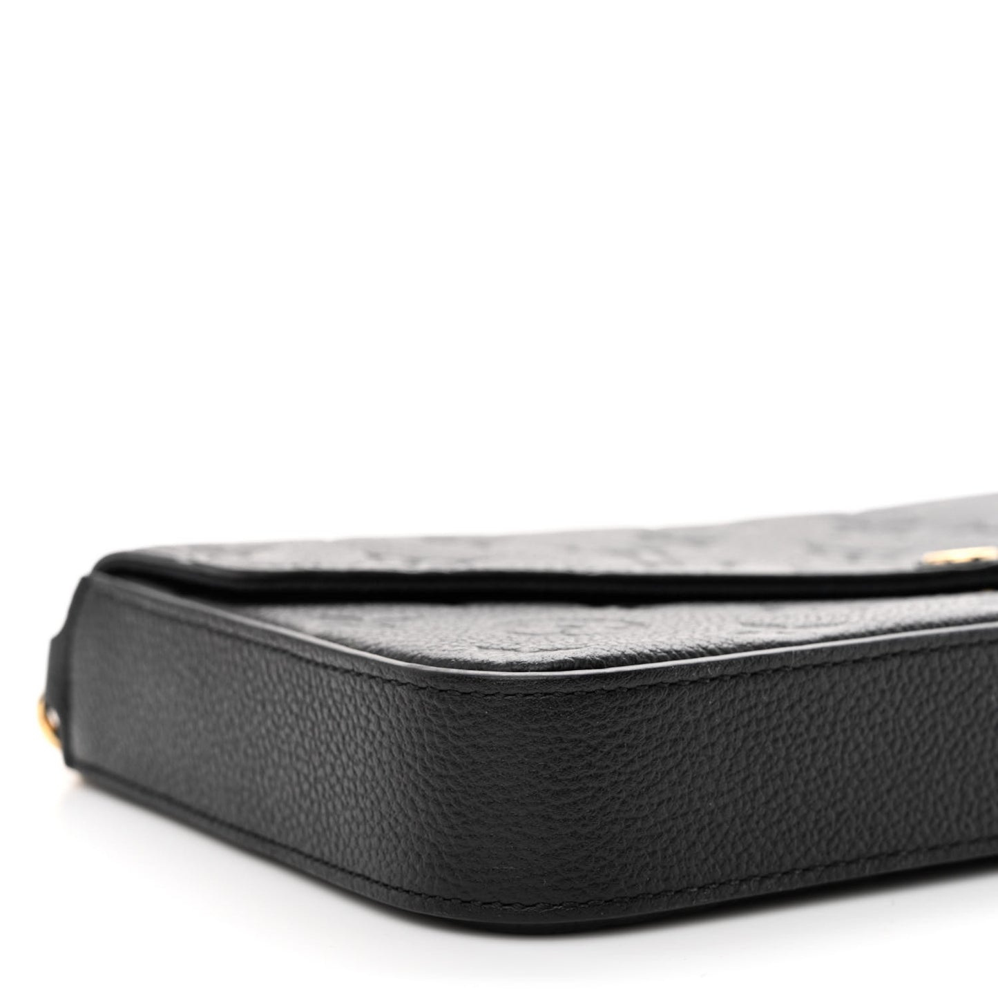 Empreinte Pochette Felicie Chain Wallet Black