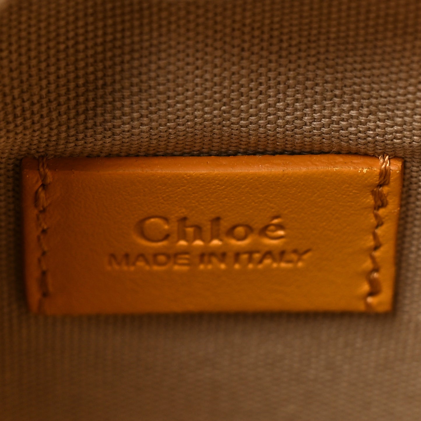Smooth Calfskin Mini Roy Bucket Bag Burning Camel