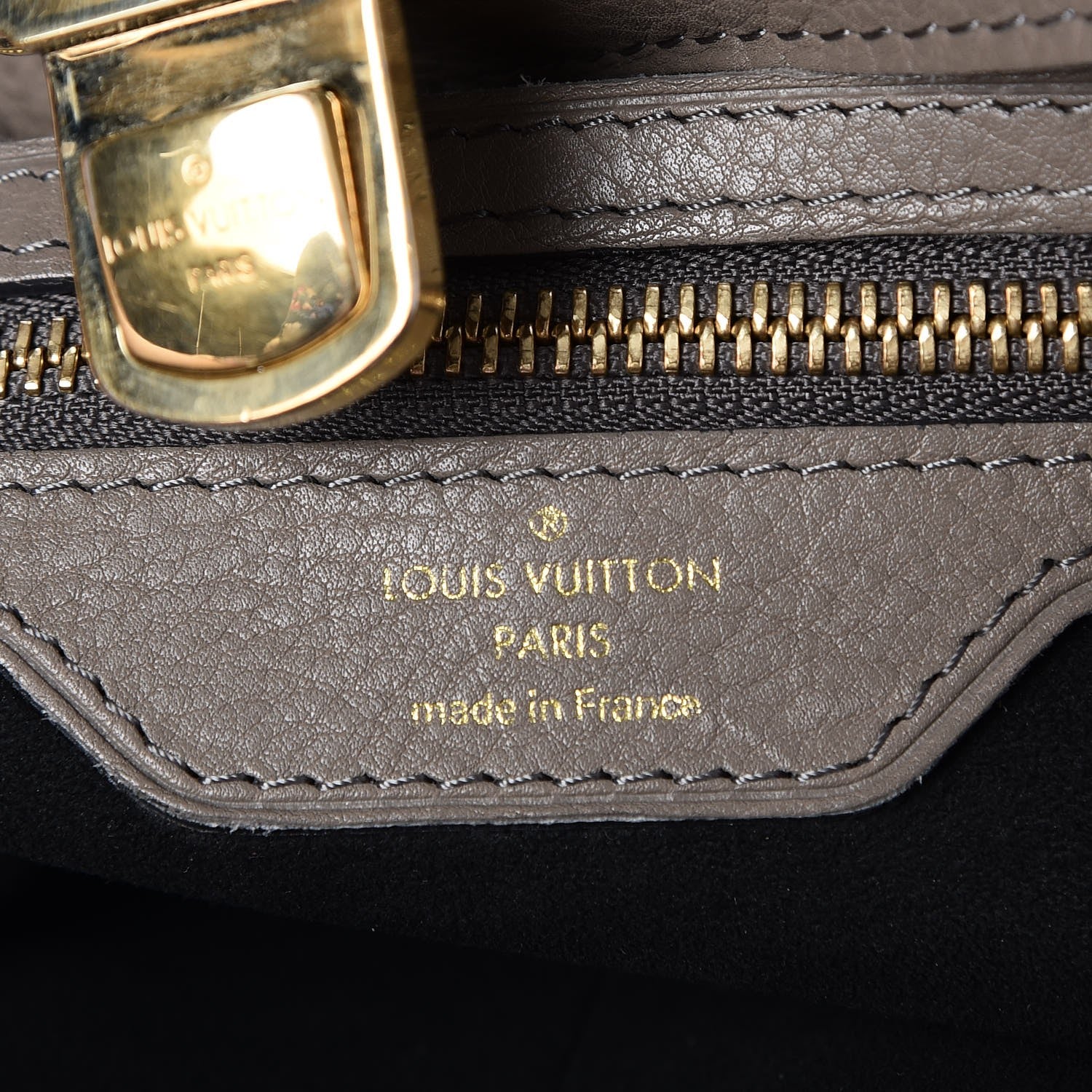 Louis Vuitton Mahina Cirrus PM Taupe 6 of 12