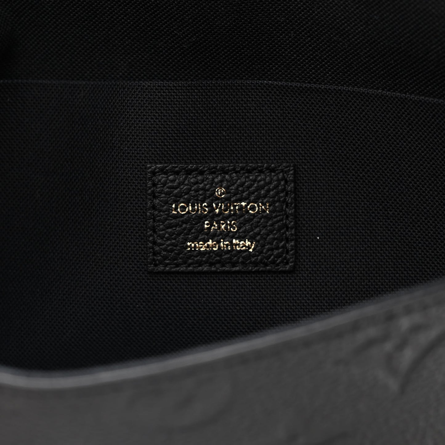 Empreinte Pochette Felicie Chain Wallet Black