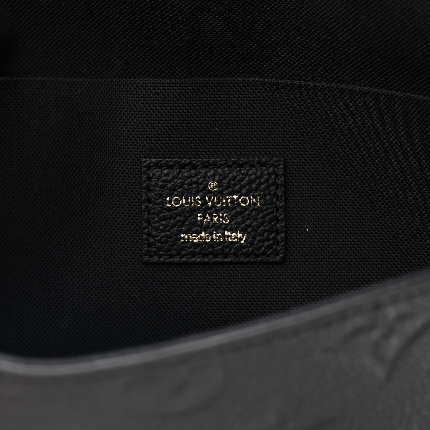 Louis Vuitton Empreinte Pochette Felicie Chain Wallet Black 7 of 10