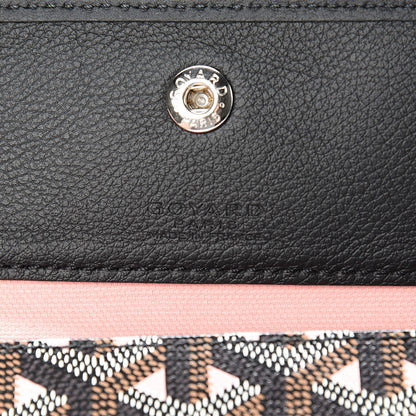 Goyard Goyardine Saint Louis Claire Voie PM Black Pink 7 of 11