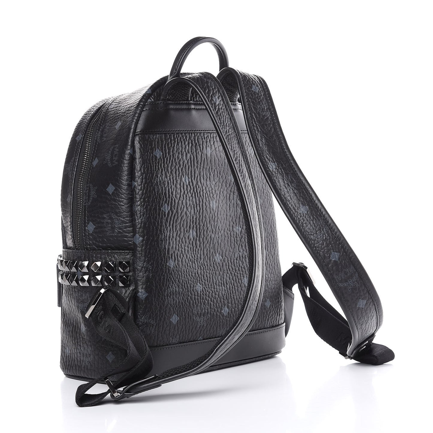 Visetos Small Side Stud Stark Backpack Black