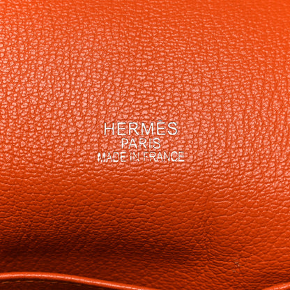 Hermes Taurillon Clemence Jypsiere 34 Orange 6 of 37