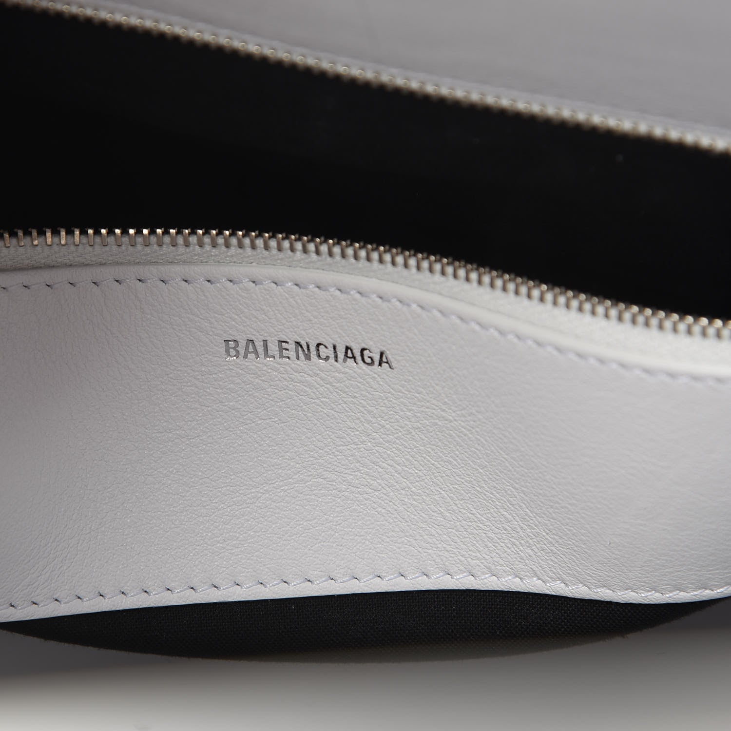 Balenciaga Calfskin Hello Kitty M Ville Top Handle Bag Optic White 6 of 13