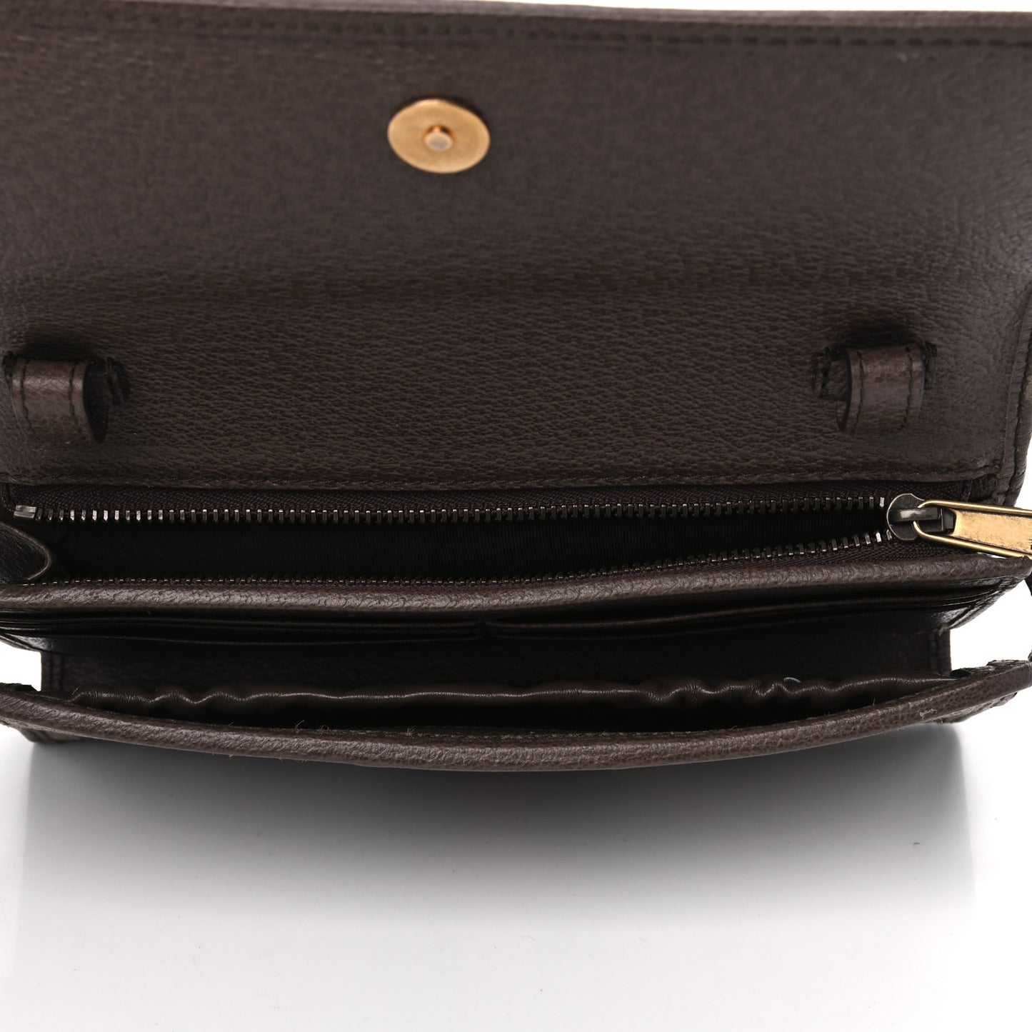 GG Supreme Monogram Web Ophidia Crossbody Wallet Beige New Acero