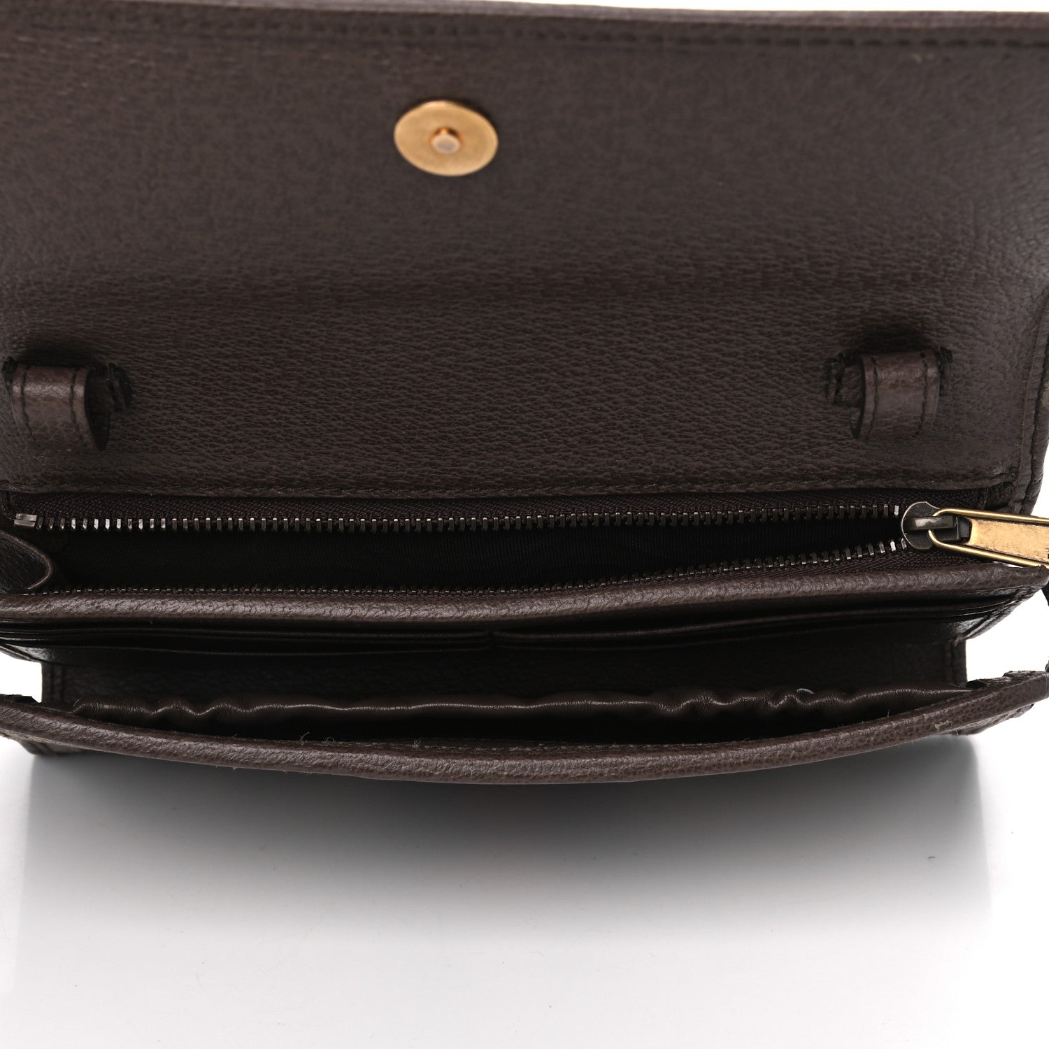 Gucci GG Supreme Monogram Web Ophidia Crossbody Wallet Beige New Acero 4 of 5