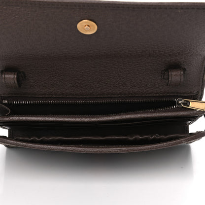 Gucci GG Supreme Monogram Web Ophidia Crossbody Wallet Beige New Acero 4 of 5