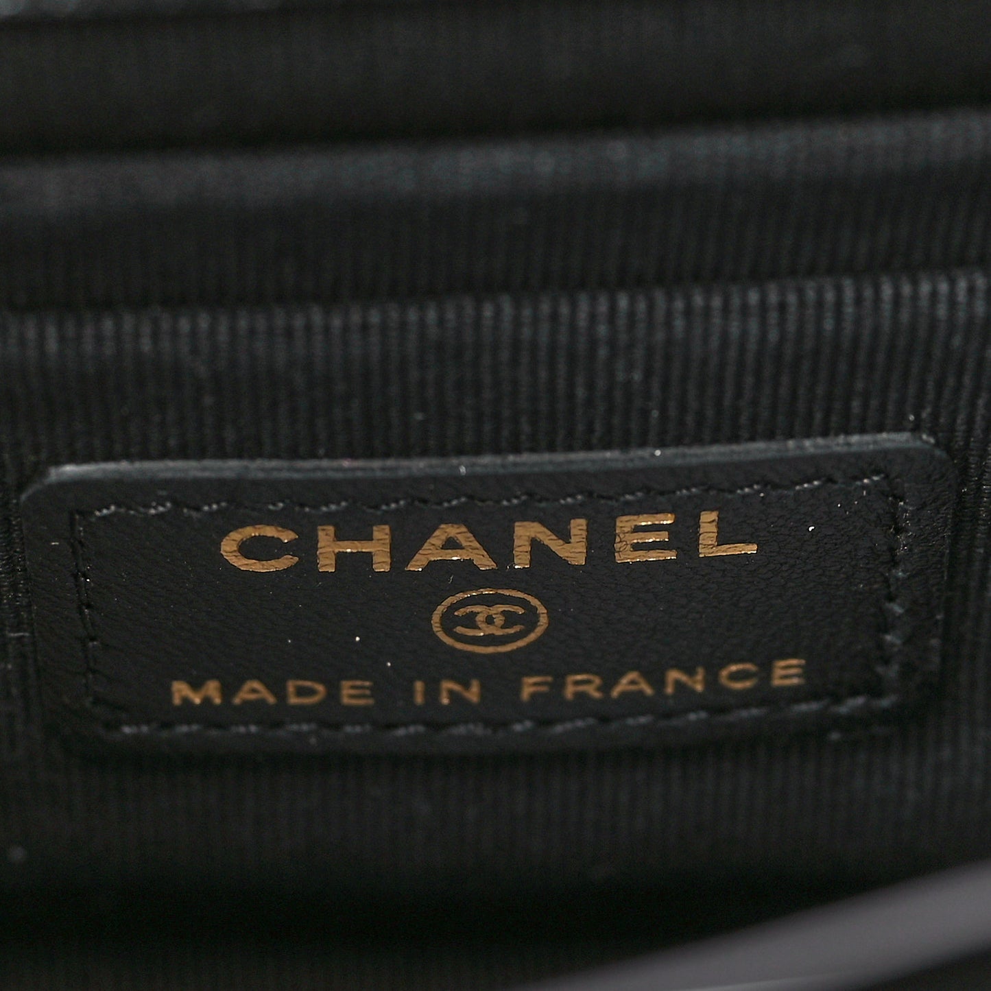 Lambskin Quilted Top Handle Flap Clutch With Chain Black