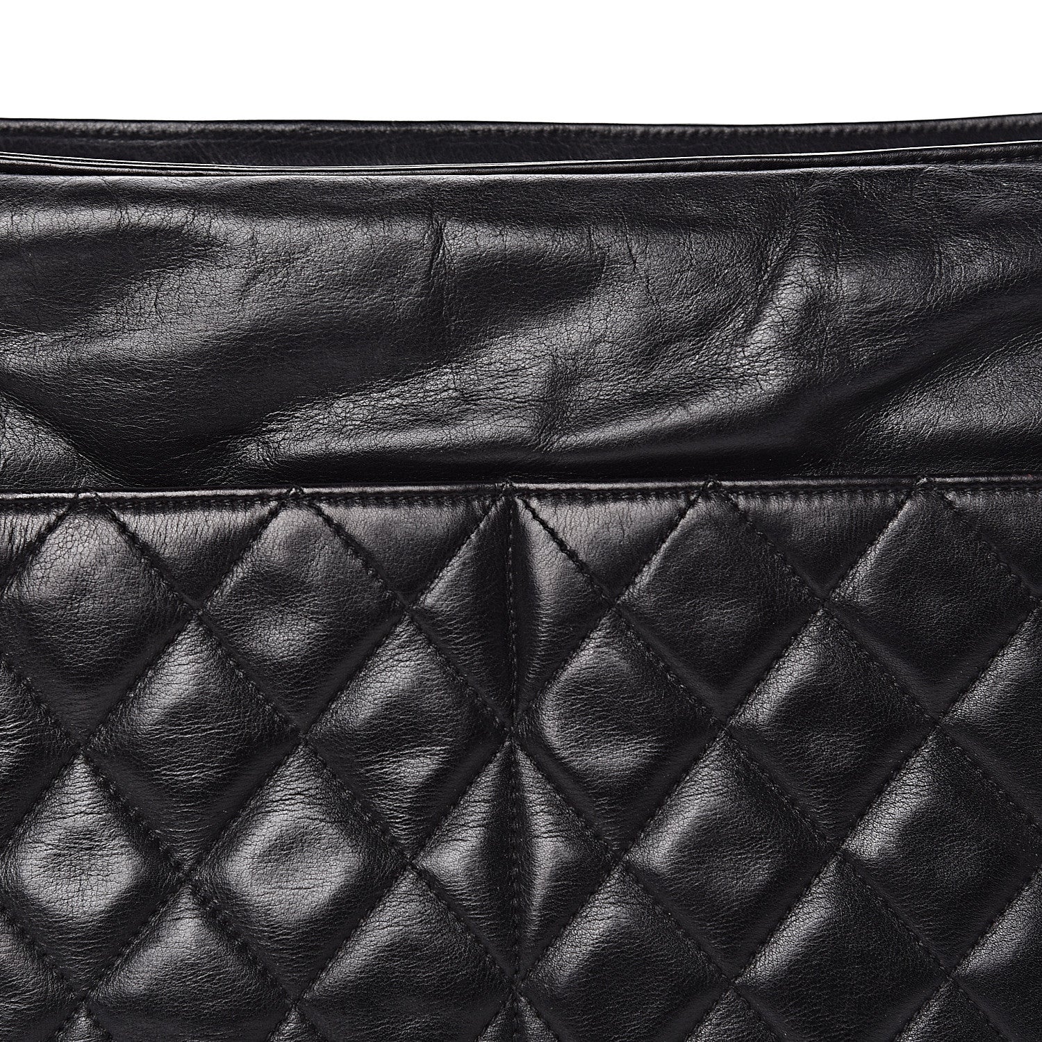 Chanel Lambskin Quilted Shoulder Bag Black 21 of 21