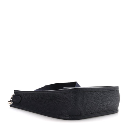 Hermes Taurillon Clemence Evelyne TPM Bleu Nuit 3 of 10