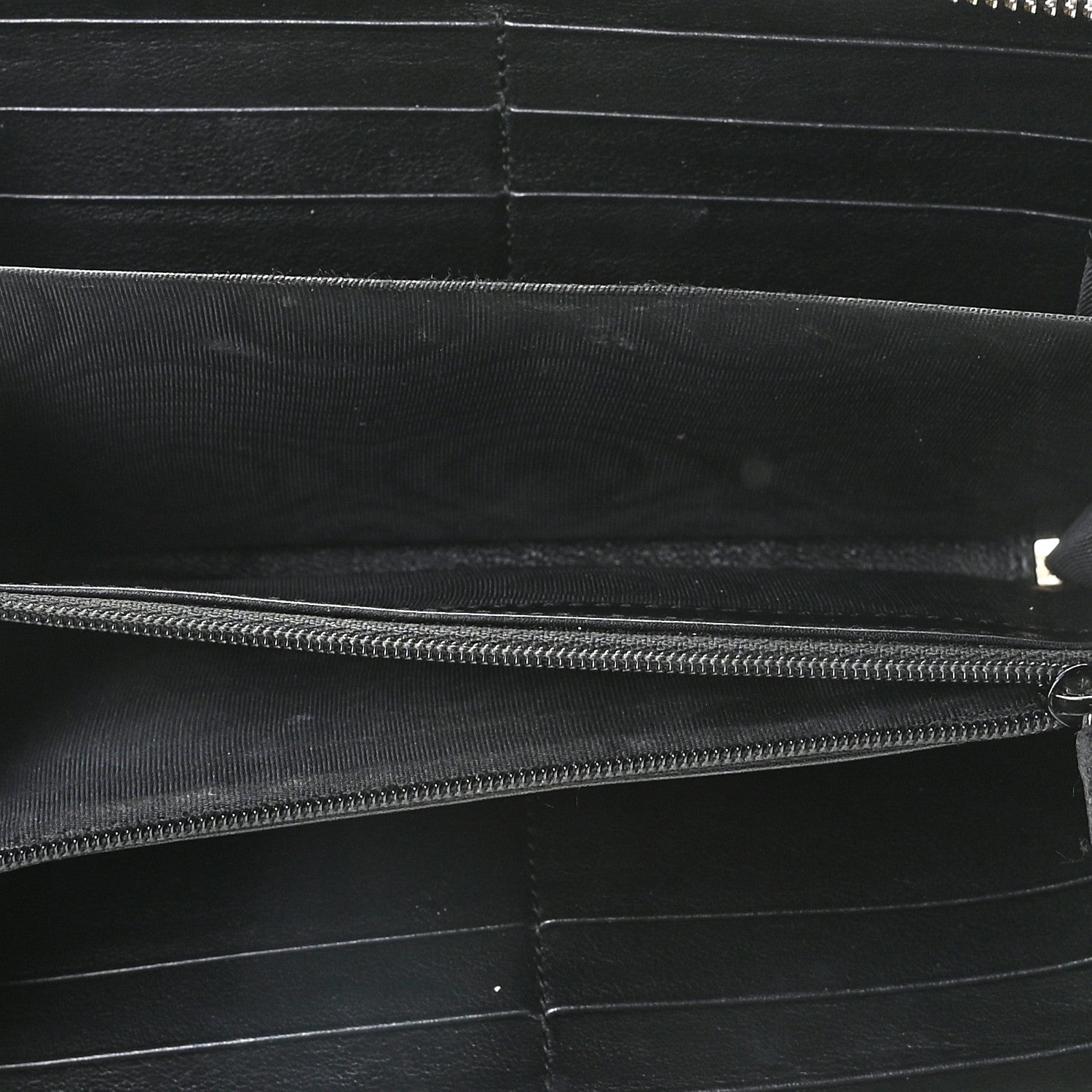 Gucci Patent Calfskin Soho Zip Around Wallet Black 6 of 6