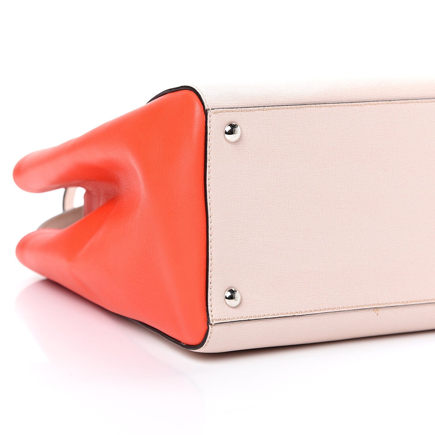 Vitello Elite Colorblock Regular 2Jours Tote Rosa Plaster Orzo Papavero