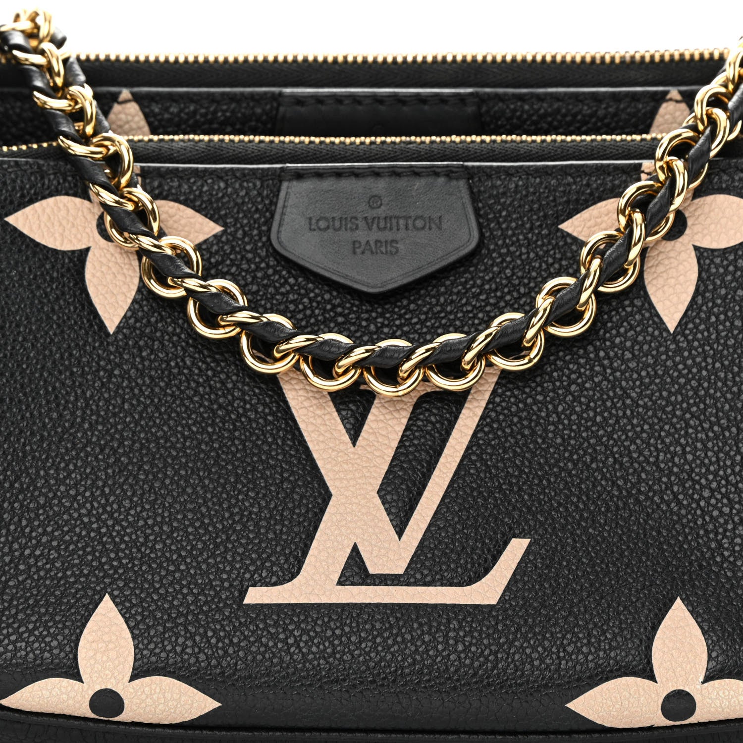 Louis Vuitton Empreinte Monogram Giant Multi Pochette Accessories Black Beige 8 of 18