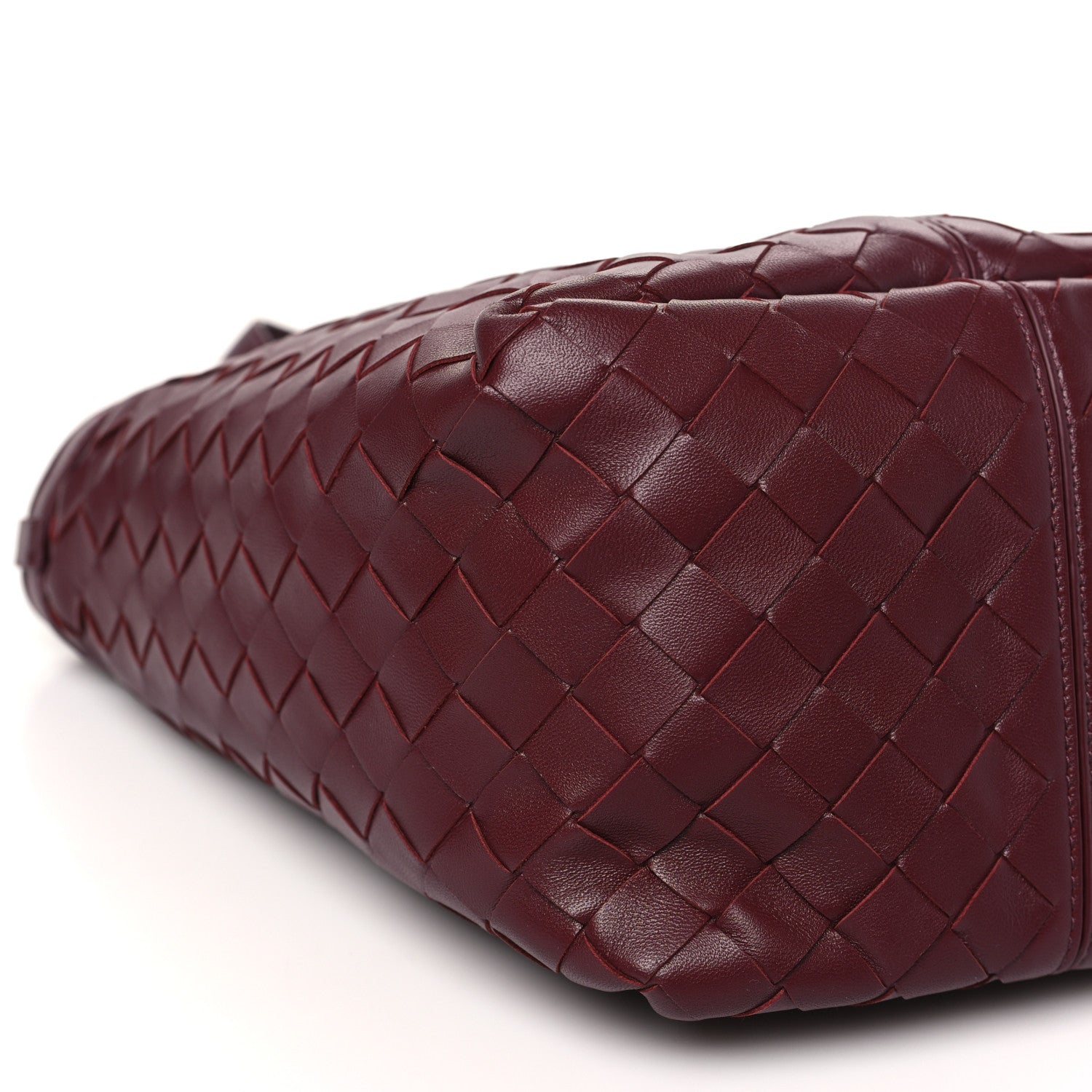 Bottega Veneta Nappa Intrecciato Small Flip Flap Tote Barolo 8 of 9