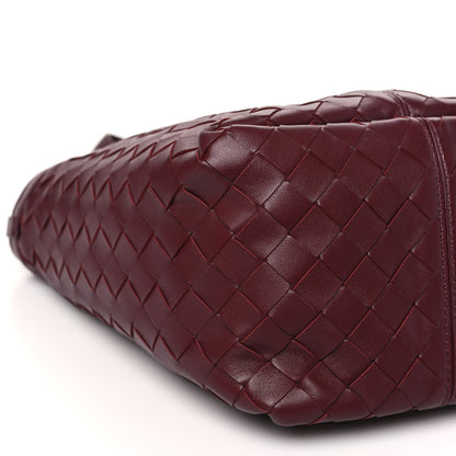 Bottega Veneta Nappa Intrecciato Small Flip Flap Tote Barolo 8 of 9