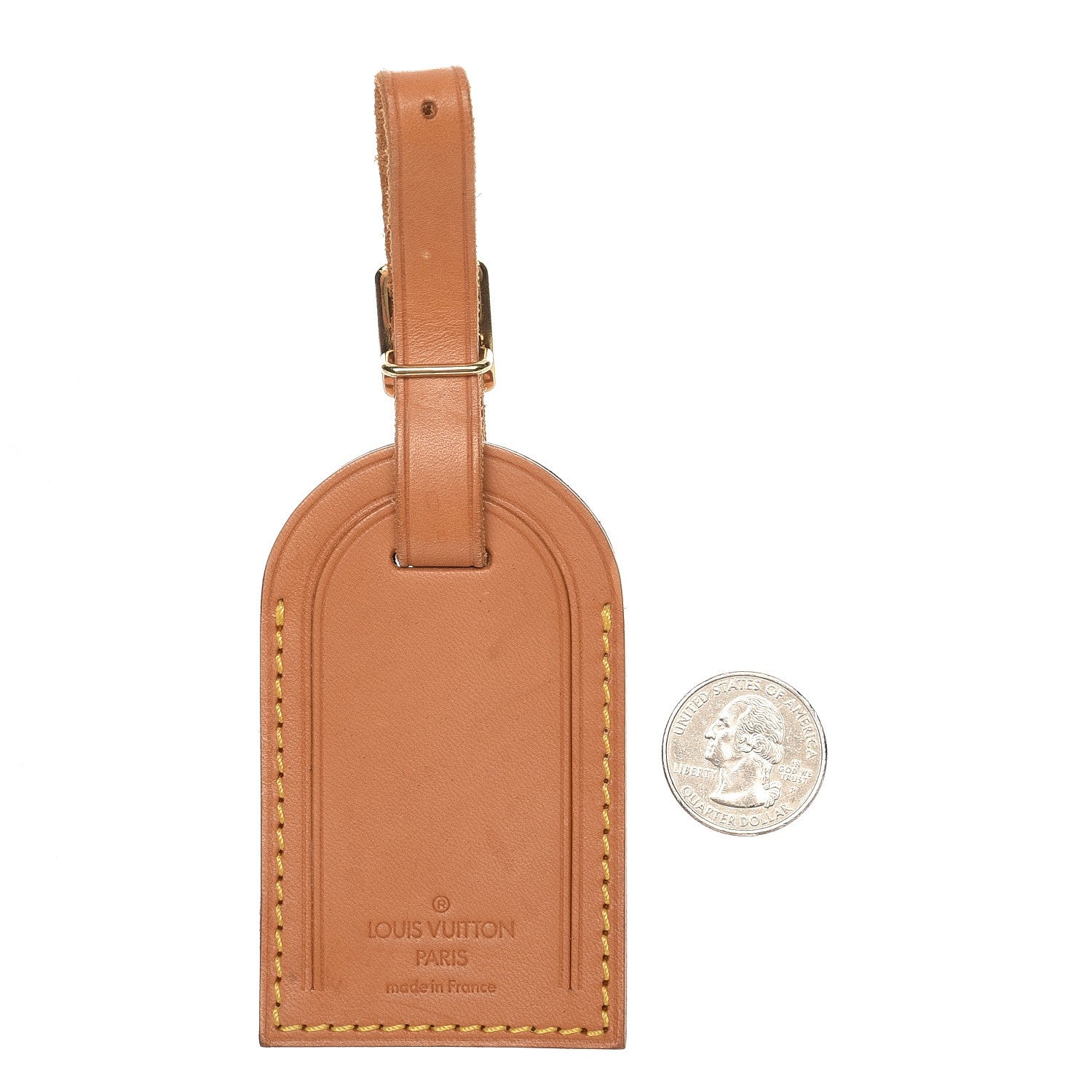 Louis Vuitton Vachetta Luggage Tag 2 of 4