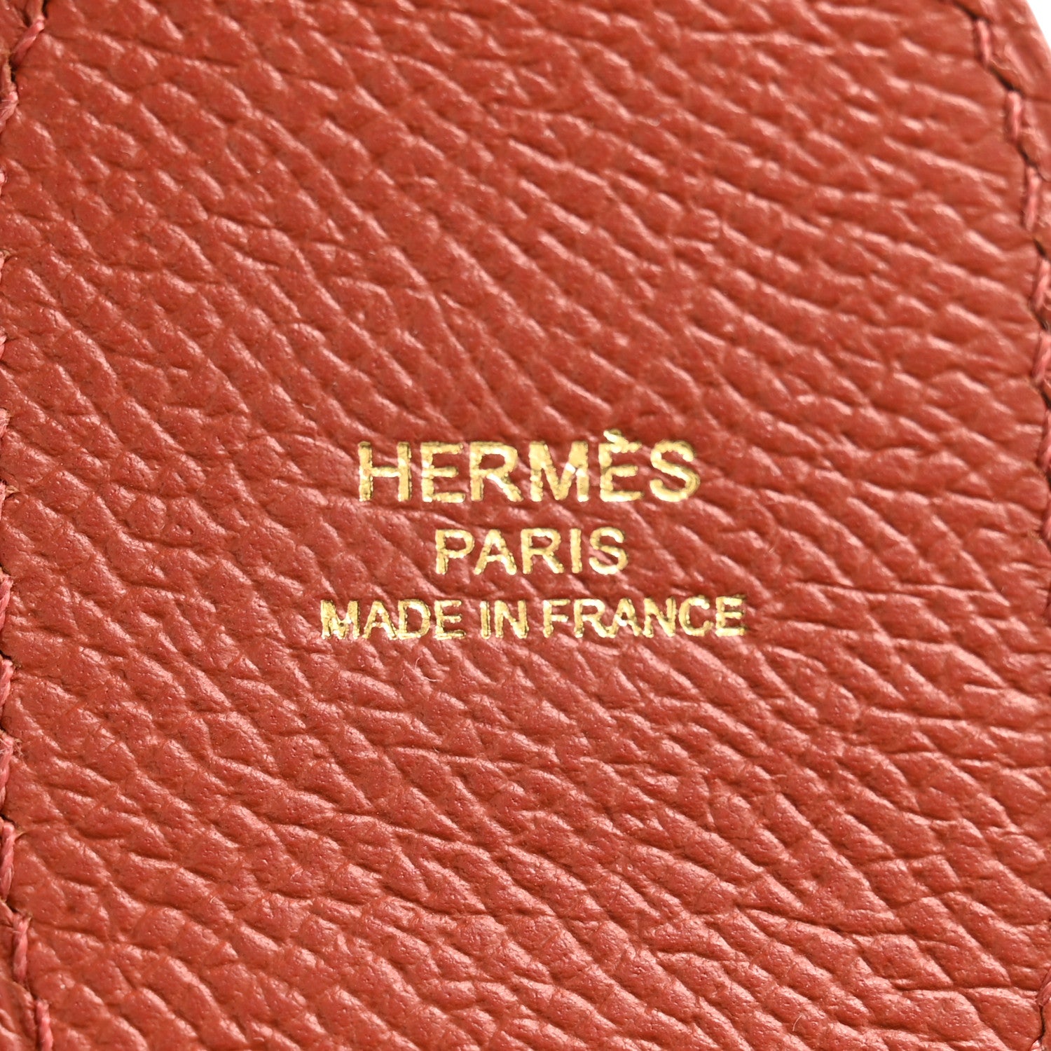 Hermes Epsom Maillons Shoulder Strap Brique Rose Texas 3 of 5
