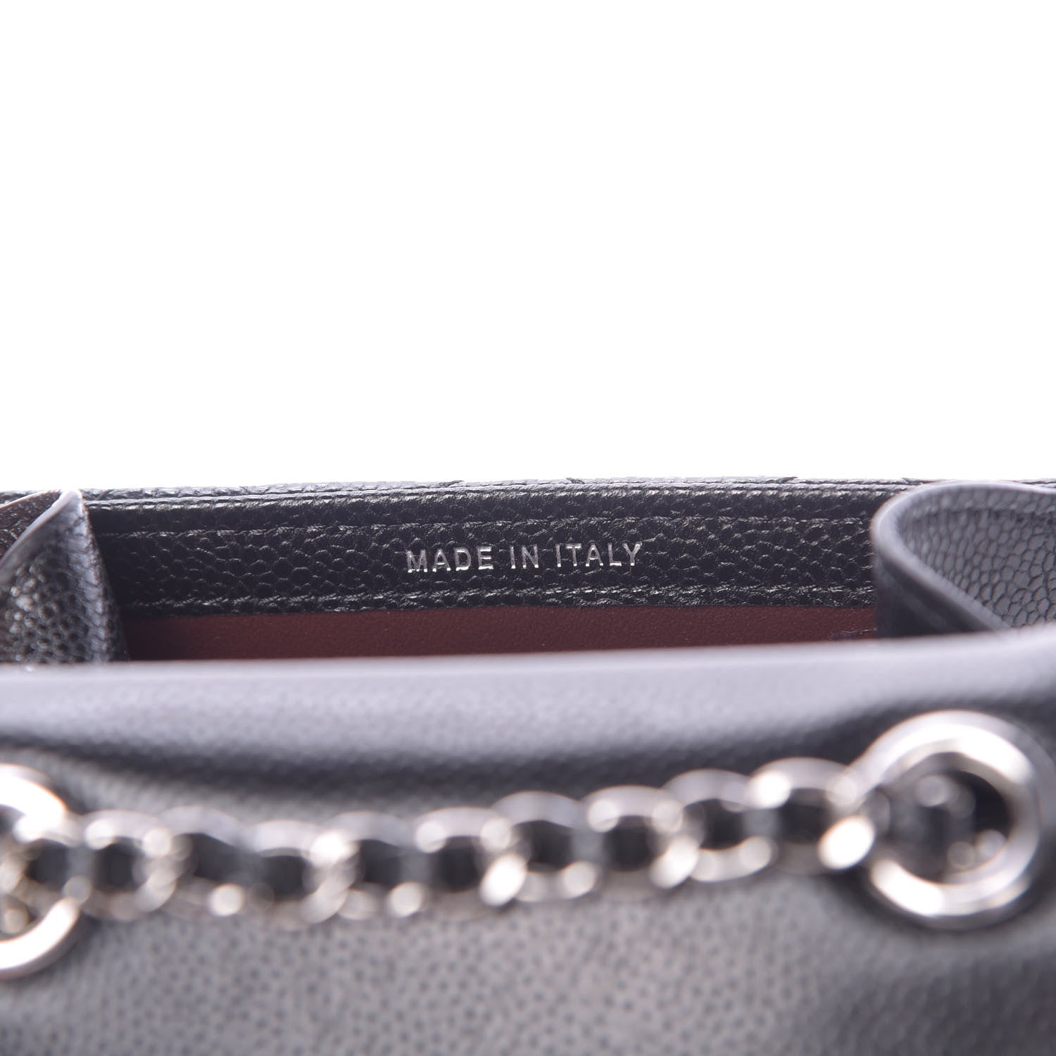 Chanel Caviar Quilted Classic Phone Holder Black 7 of 12