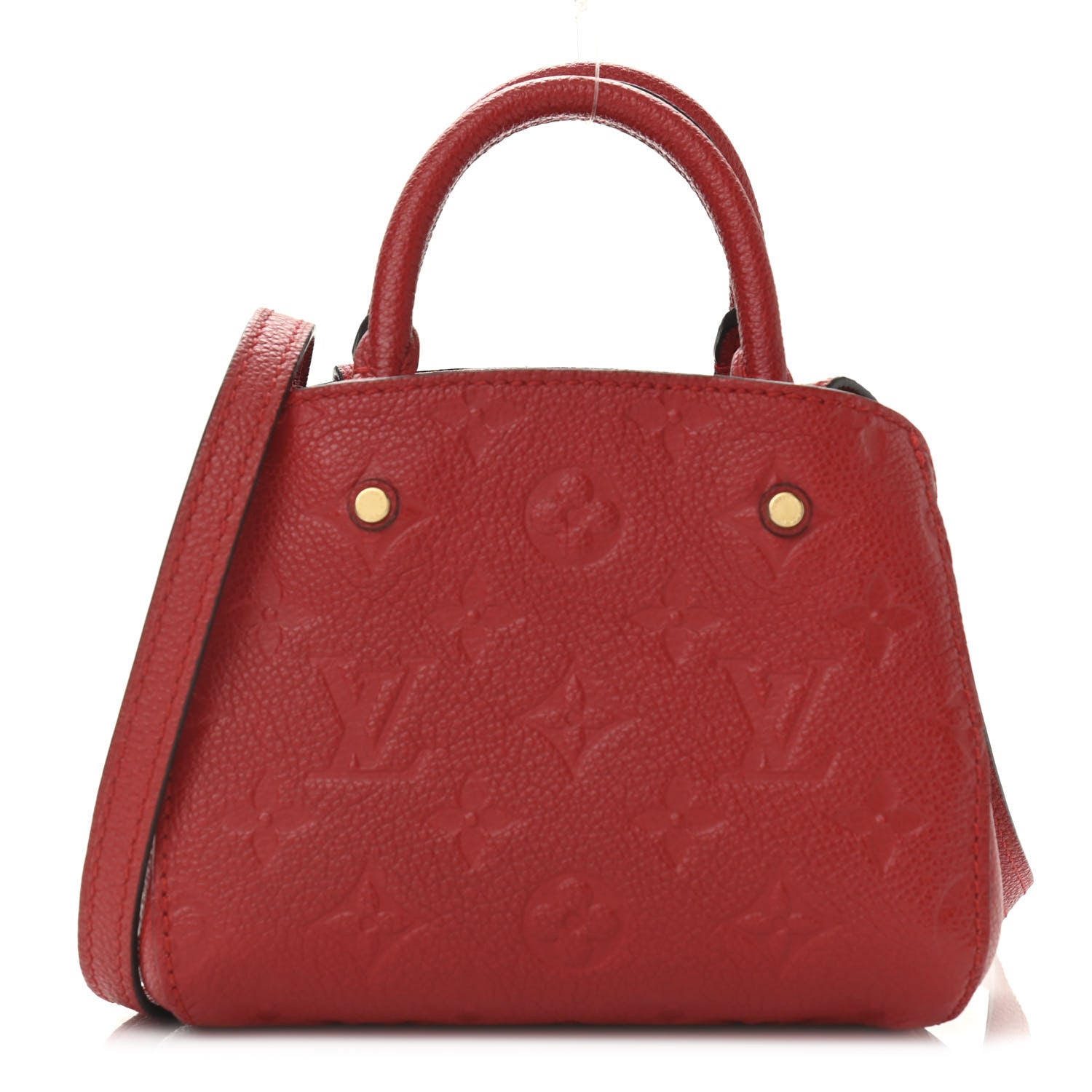 Louis Vuitton Empreinte Montaigne Nano Cherry 1 of 9