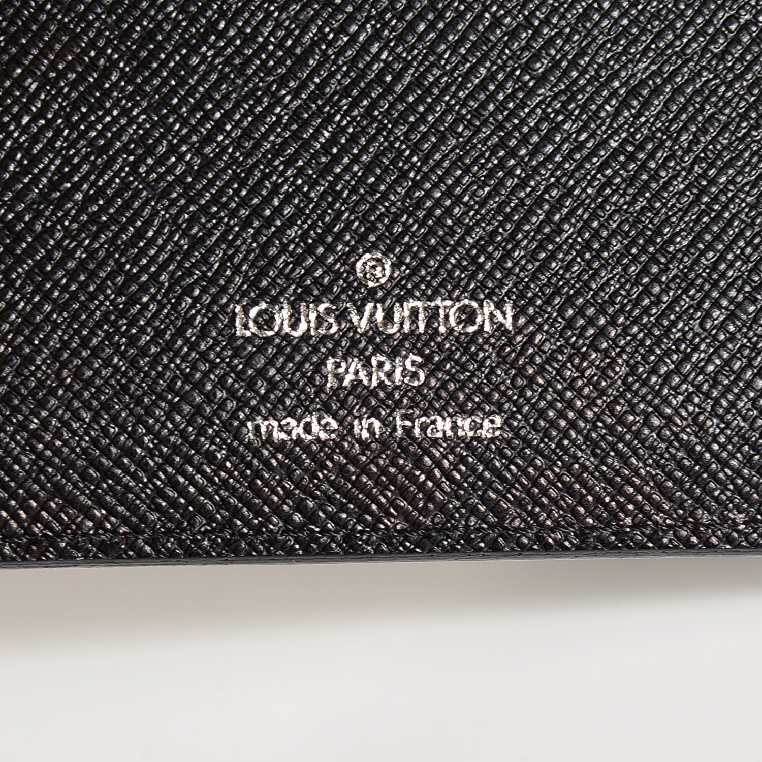 Louis Vuitton Epi Medium Ring Agenda Cover Black 6 of 7