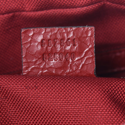 Gucci Fluffy Calfskin Morpheus Shoulder Bag Rosso 8 of 10