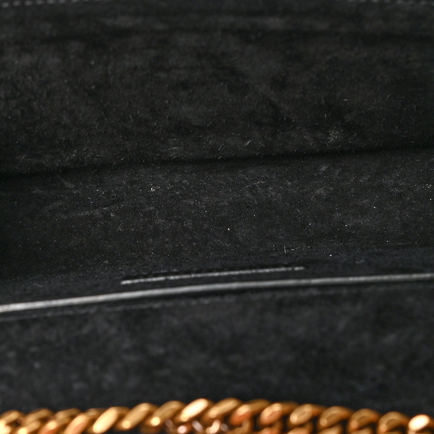 Metallic Calfskin Small Classic Monogram Kate Tassel Satchel Gold