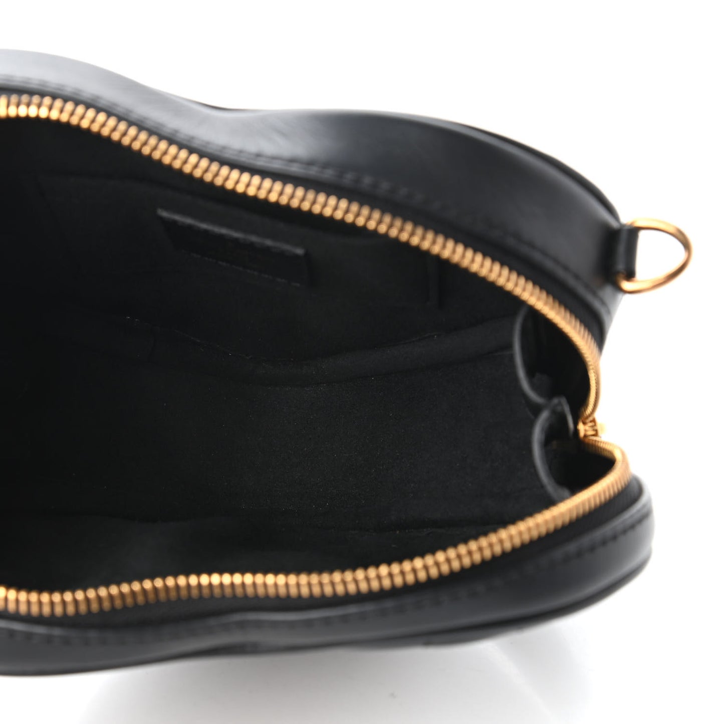 Calfskin New Wave Heart Bag Black