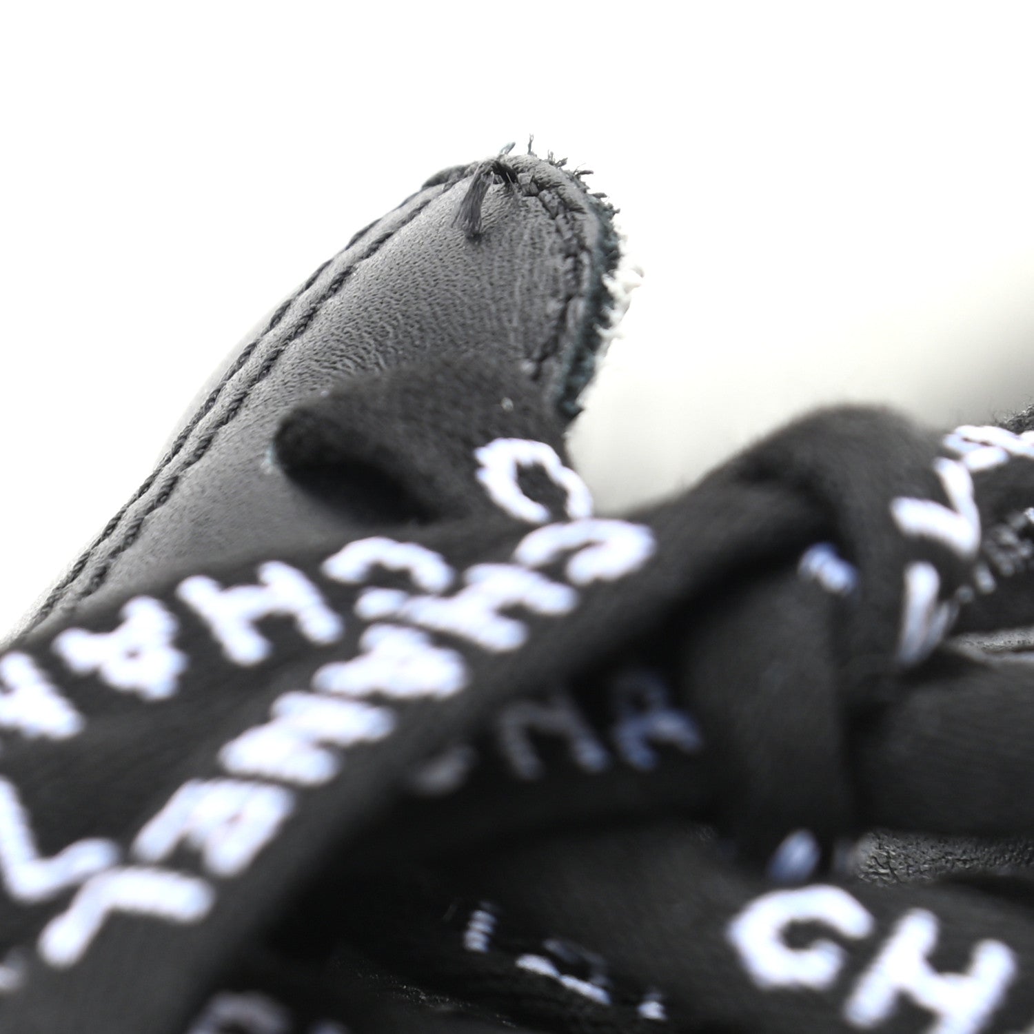 Chanel Calfskin CC Womens Sneakers 37 Black 9 of 9