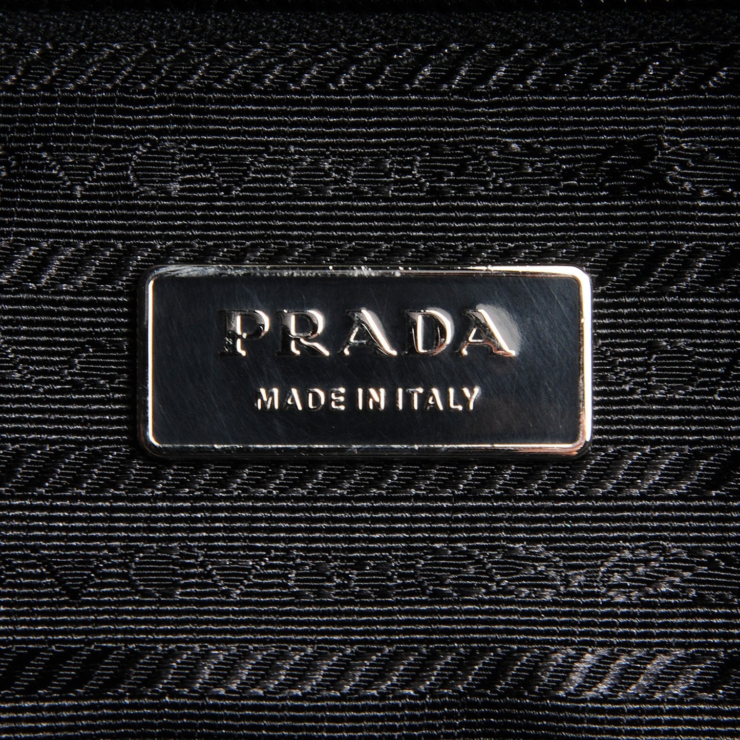 Tessuto Saffiano Messenger Bag Nero Black