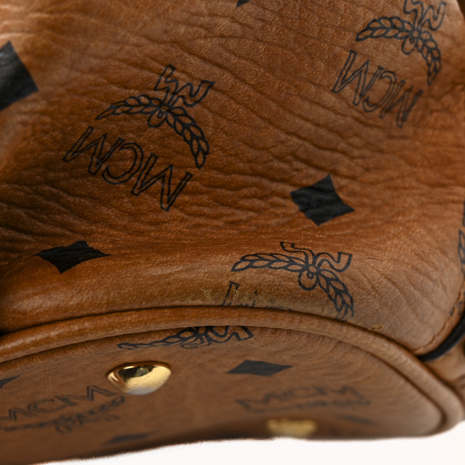 MCM Visetos Hobo Cognac 11 of 15