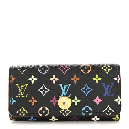 Louis Vuitton Monogram Multicolor Multicles 4 Key Holder Black Grenade 1 of 9