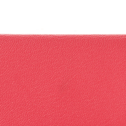 Hermes Chevre Mysore Calvi Card Case Rose Lipstick 7 of 8