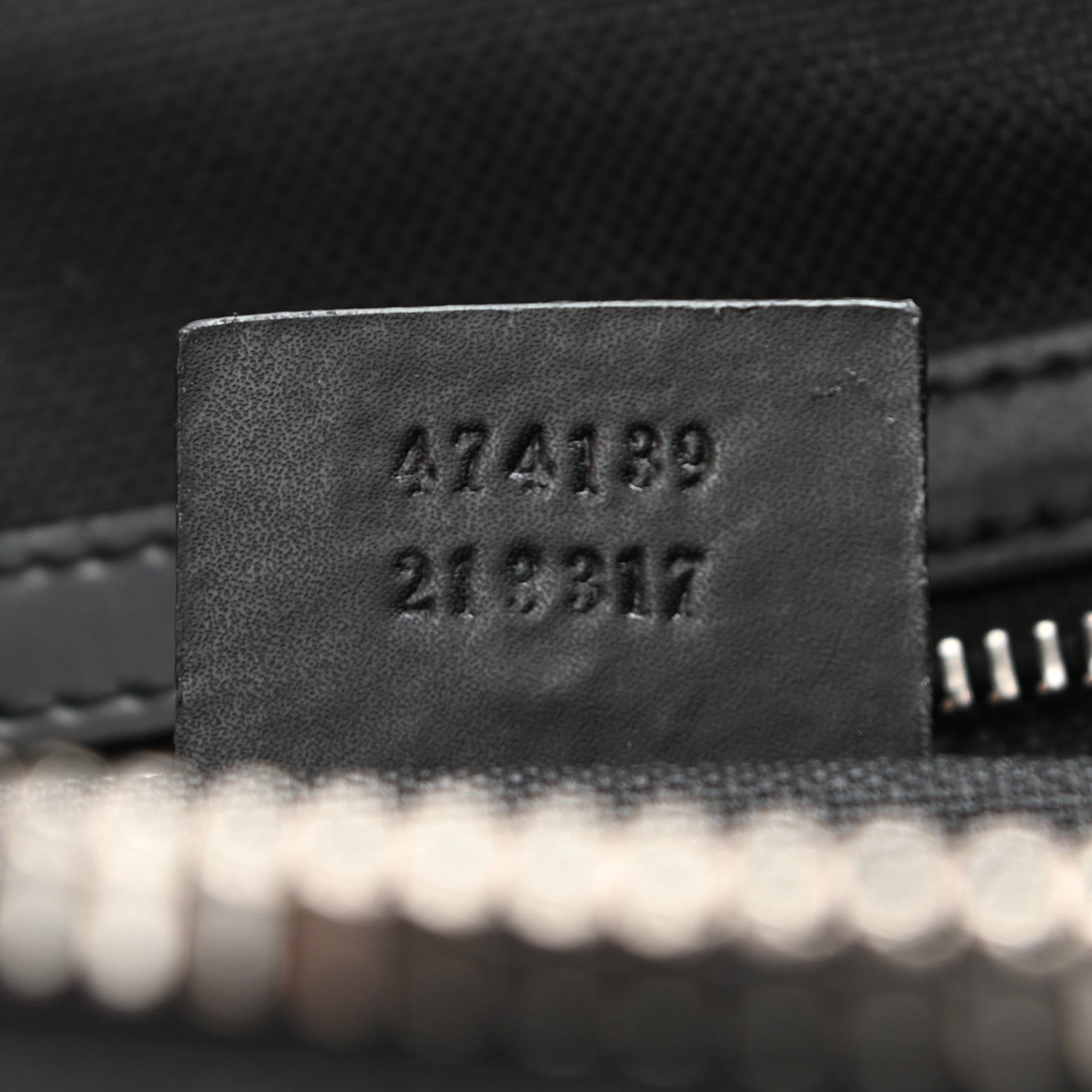 Gucci Soft GG Supreme Monogram Appia Calfskin Web East West Messenger Bag Black Grey 7 of 11