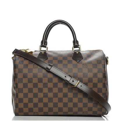Louis Vuitton Damier Ebene Speedy Bandouliere 30 1 of 7